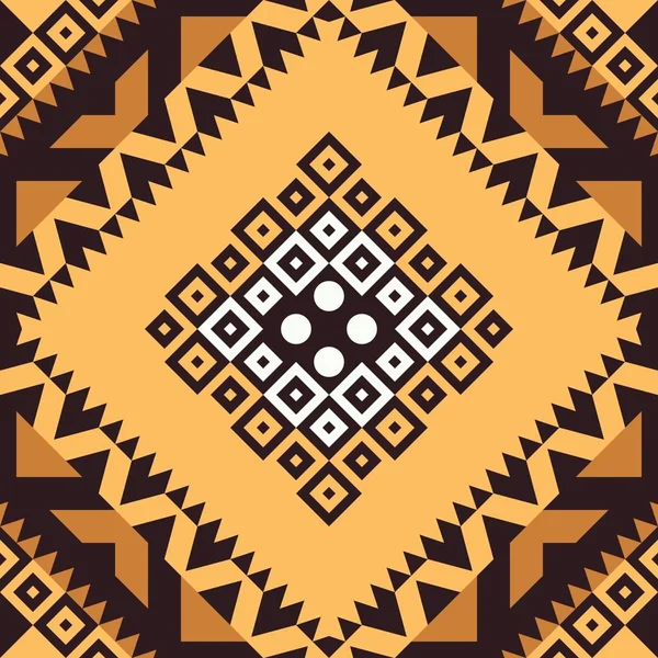 Etnik kabile Seamless modeli. Geometrik süs illüstrasyon. Dekoratif şık doku