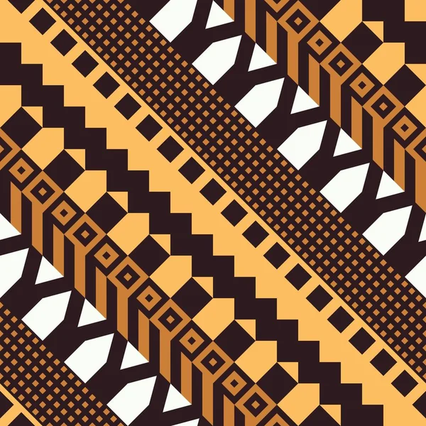 Etnik kabile Seamless modeli. Geometrik süs illüstrasyon. Dekoratif şık doku