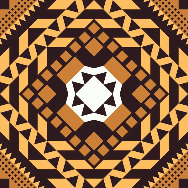 Etnik kabile Seamless modeli. Geometrik süs illustratio