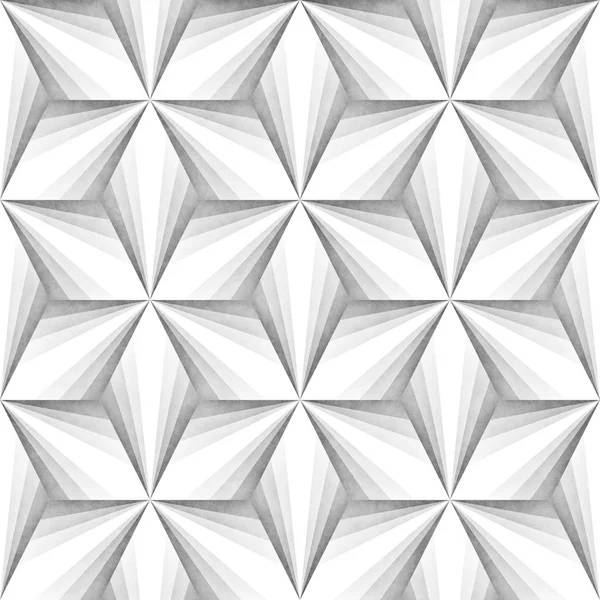 Bezešvé jednobarevné vzor. Výstřední geometrické tvary vedle sebe. — Stock fotografie
