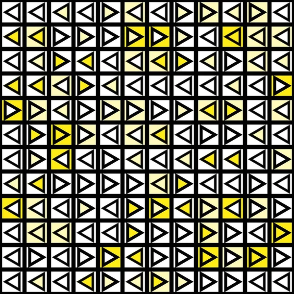 Dekoratív geometriai alakzatok csempe. Fekete-fehér szabálytalan mintázat. Absztrakt háttér. Művészeti dekoratív díszítő rács — Stock Fotó