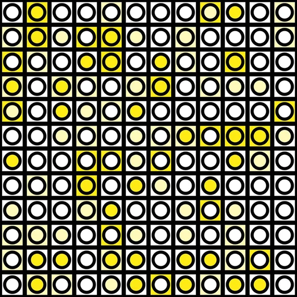 Dekoratív geometriai alakzatok csempe. Fekete-fehér szabálytalan mintázat. Absztrakt háttér. Művészeti dekoratív díszítő rács — Stock Fotó