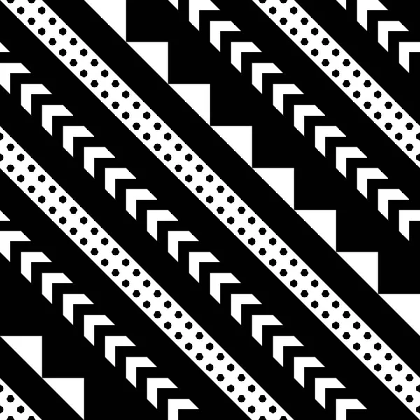 Patrón étnico tribal sin costura. Ilustración ornamental geométrica. Textura decorativa con estilo — Foto de Stock