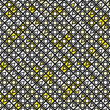 Fayans dekoratif geometrik şekiller. Tek renkli düzensiz. Arka plan. Sanatsal dekoratif süs kafes