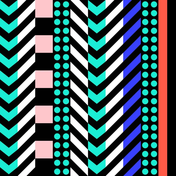 Retro renk seamless modeli. Süslü geometrik sanat baskı. Etnik hipster süs satırları zemin.