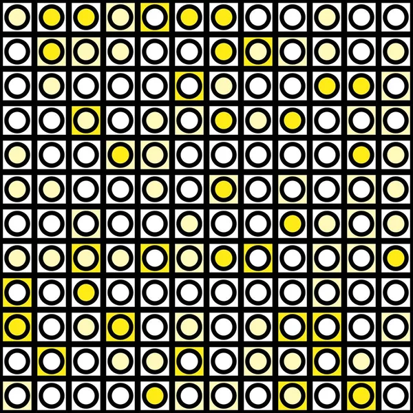 Dekoratív geometriai alakzatok csempe. Fekete-fehér szabálytalan mintázat. Absztrakt háttér. Művészeti dekoratív díszítő rács — Stock Fotó