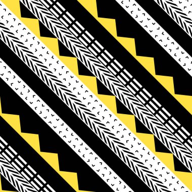 Retro renk seamless modeli. Süslü geometrik sanat baskı. Etnik hipster süs satırları zemin.