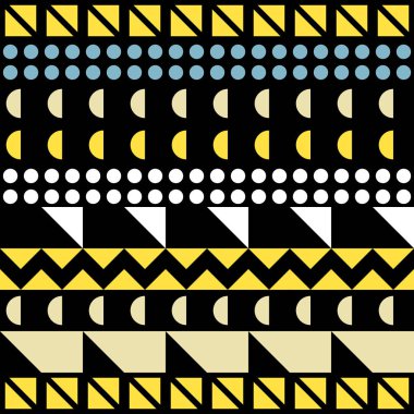 Retro renk seamless modeli. Süslü geometrik sanat baskı. Etnik hipster süs satırları zemin.