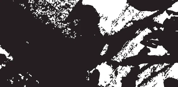 Grunge textura preto e branco — Vetor de Stock