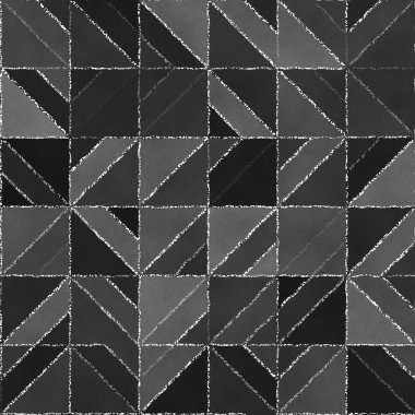 Yazı tahtası ile soyut geometrik arka plan