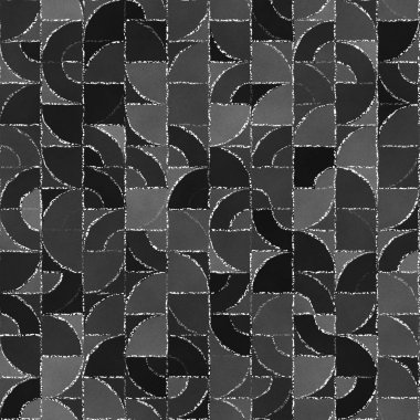 Yazı tahtası ile soyut geometrik arka plan