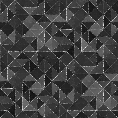 Yazı tahtası ile soyut geometrik arka plan