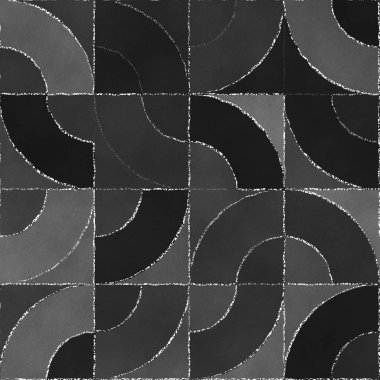 Yazı tahtası ile soyut geometrik arka plan