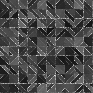 Yazı tahtası ile soyut geometrik arka plan