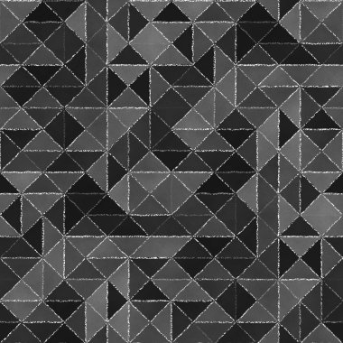 Yazı tahtası ile soyut geometrik arka plan