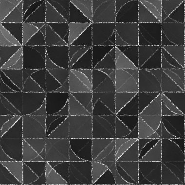 Yazı tahtası ile soyut geometrik arka plan