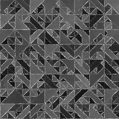 Yazı tahtası ile soyut geometrik arka plan
