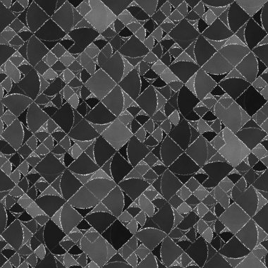 Yazı tahtası ile soyut geometrik arka plan