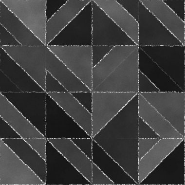 Yazı tahtası ile soyut geometrik arka plan