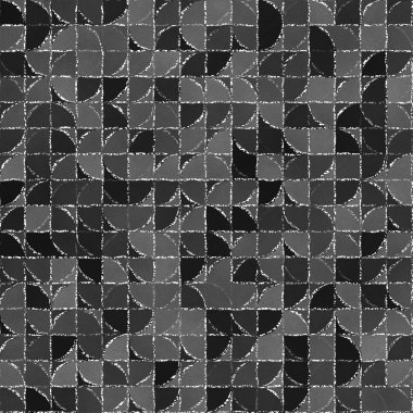 Yazı tahtası ile soyut geometrik arka plan