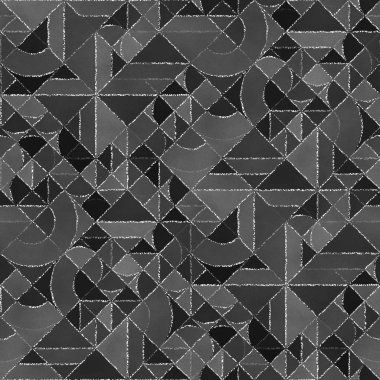 Yazı tahtası ile soyut geometrik arka plan