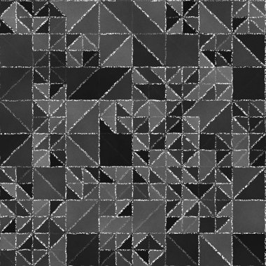 Yazı tahtası ile soyut geometrik arka plan