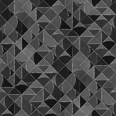 Yazı tahtası ile soyut geometrik arka plan