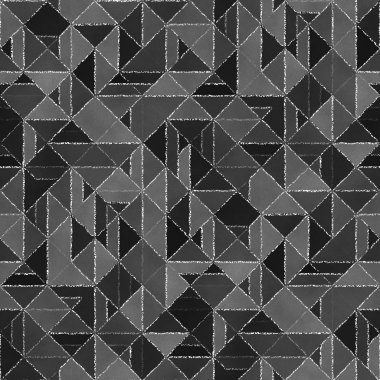 Yazı tahtası ile soyut geometrik arka plan