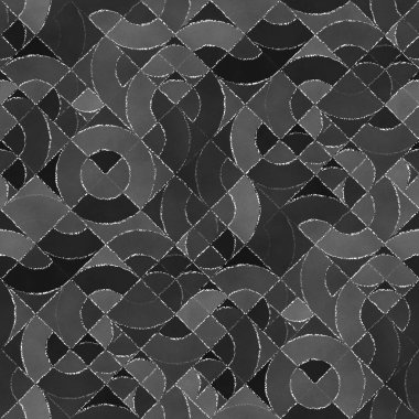 Yazı tahtası ile soyut geometrik arka plan