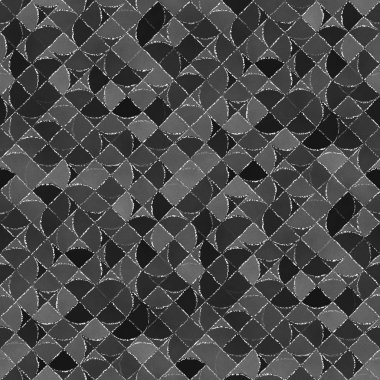 Yazı tahtası ile soyut geometrik arka plan