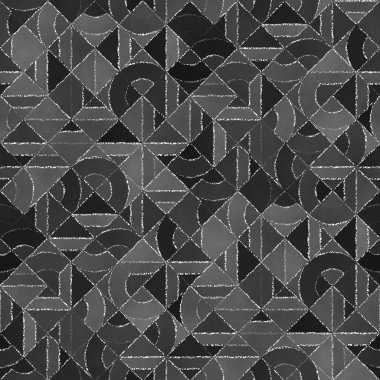 Yazı tahtası ile soyut geometrik arka plan