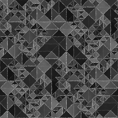 Yazı tahtası ile soyut geometrik arka plan