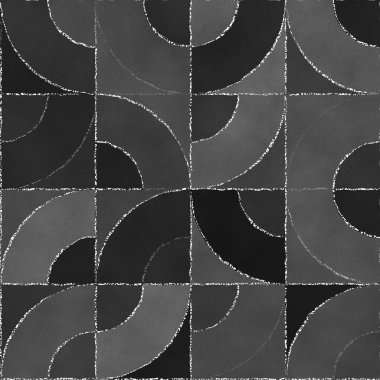 Yazı tahtası ile soyut geometrik arka plan