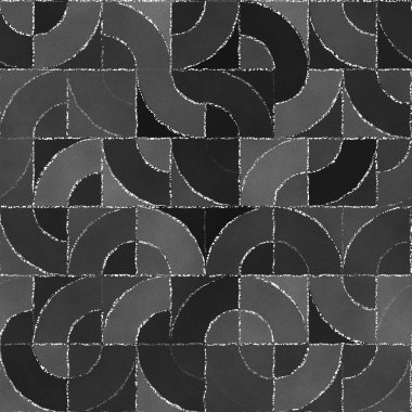 Yazı tahtası ile soyut geometrik arka plan