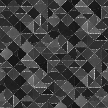 Yazı tahtası ile soyut geometrik arka plan