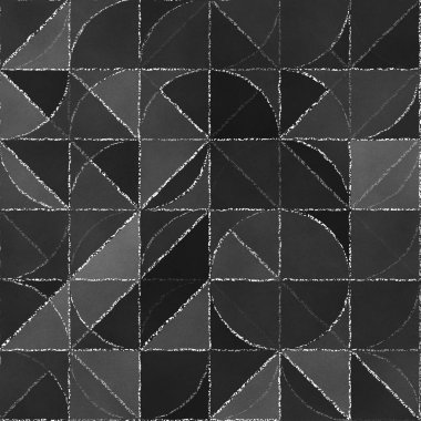 Yazı tahtası ile soyut geometrik arka plan