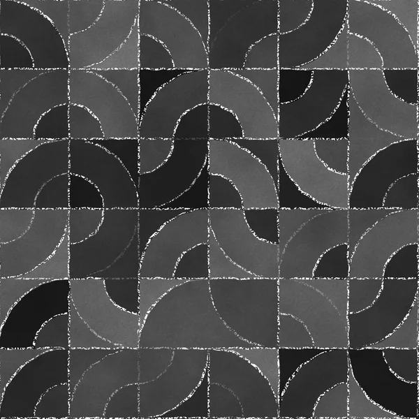 Yazı tahtası ile soyut geometrik arka plan