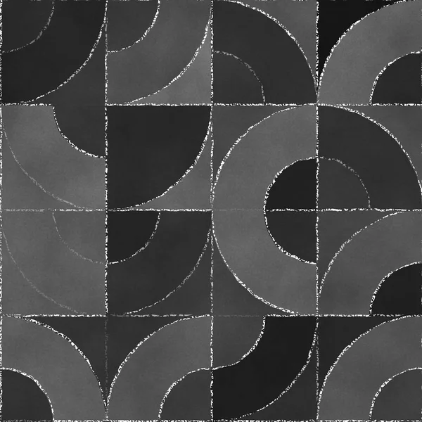 Yazı tahtası ile soyut geometrik arka plan