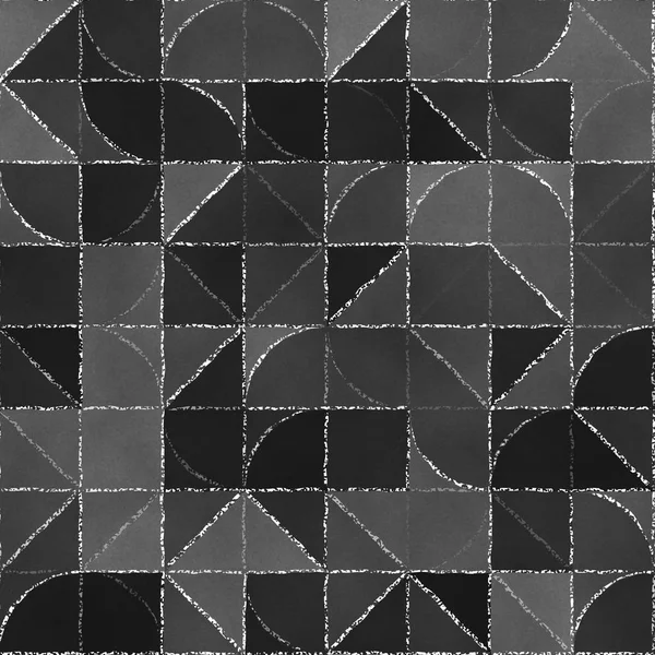 Yazı tahtası ile soyut geometrik arka plan