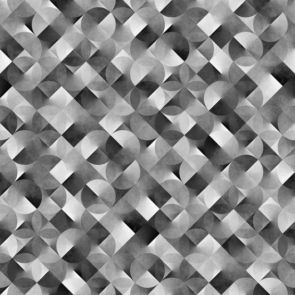抽象的几何黑白背景 — 图库照片