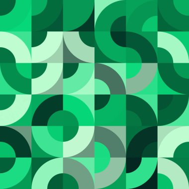 Dekoratif geometrik şekiller seamless modeli