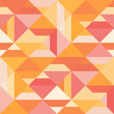 Dekoratif geometrik şekiller seamless modeli