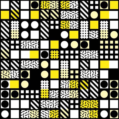 Fayans dekoratif geometrik şekiller. Tek renkli düzensiz. Arka plan. Sanatsal dekoratif süs kafes