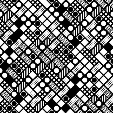 Fayans dekoratif geometrik şekiller. Tek renkli düzensiz. Arka plan. Sanatsal dekoratif süs kafes