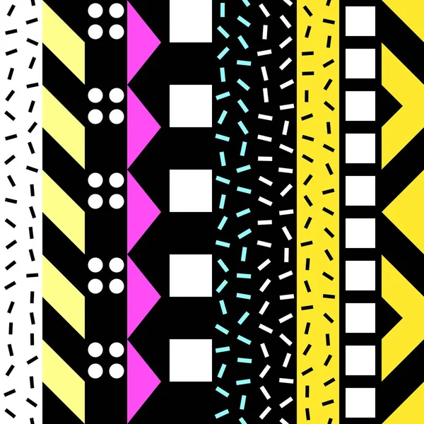 Retro renk seamless modeli. Süslü geometrik sanat baskı. Etnik hipster süs satırları zemin.