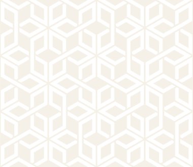 Vektör seamless modeli. Modern şık soyut doku. Çizgili öğelerinden geometrik döşeme yinelenen