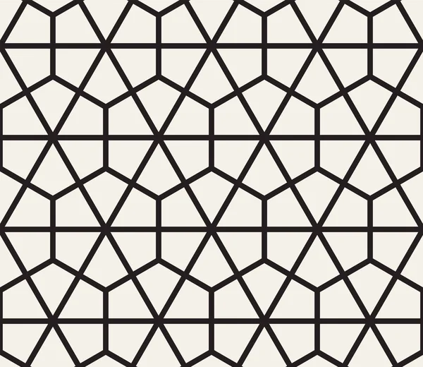 Vektör seamless modeli. Modern şık soyut doku. Çizgili öğelerinden geometrik döşeme yinelenen