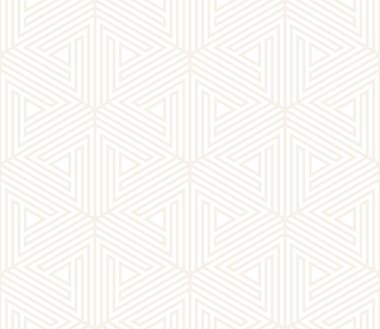 Vektör seamless modeli. Modern şık soyut doku. Çizgili öğelerinden geometrik döşeme yinelenen
