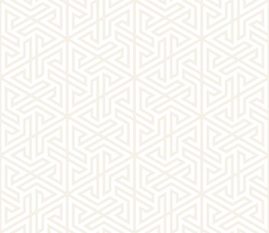 Vektör seamless modeli. Modern şık soyut doku. Geometrik çizgili öğeleri kutusundan yinelenen