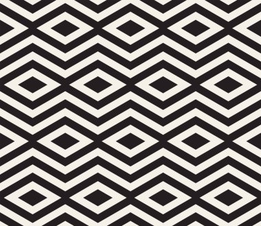 Vektör seamless modeli. Modern şık soyut doku. Geometrik çizgili öğeleri kutusundan yinelenen